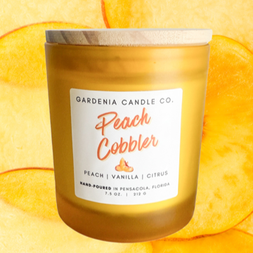Peach Cobbler | 7.5 oz Jar Candle