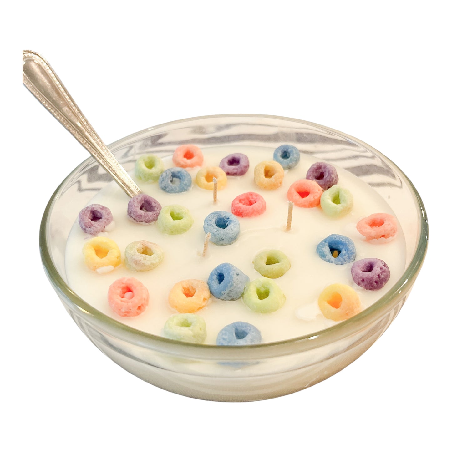 Fruity Loops Cereal Bowl Candle