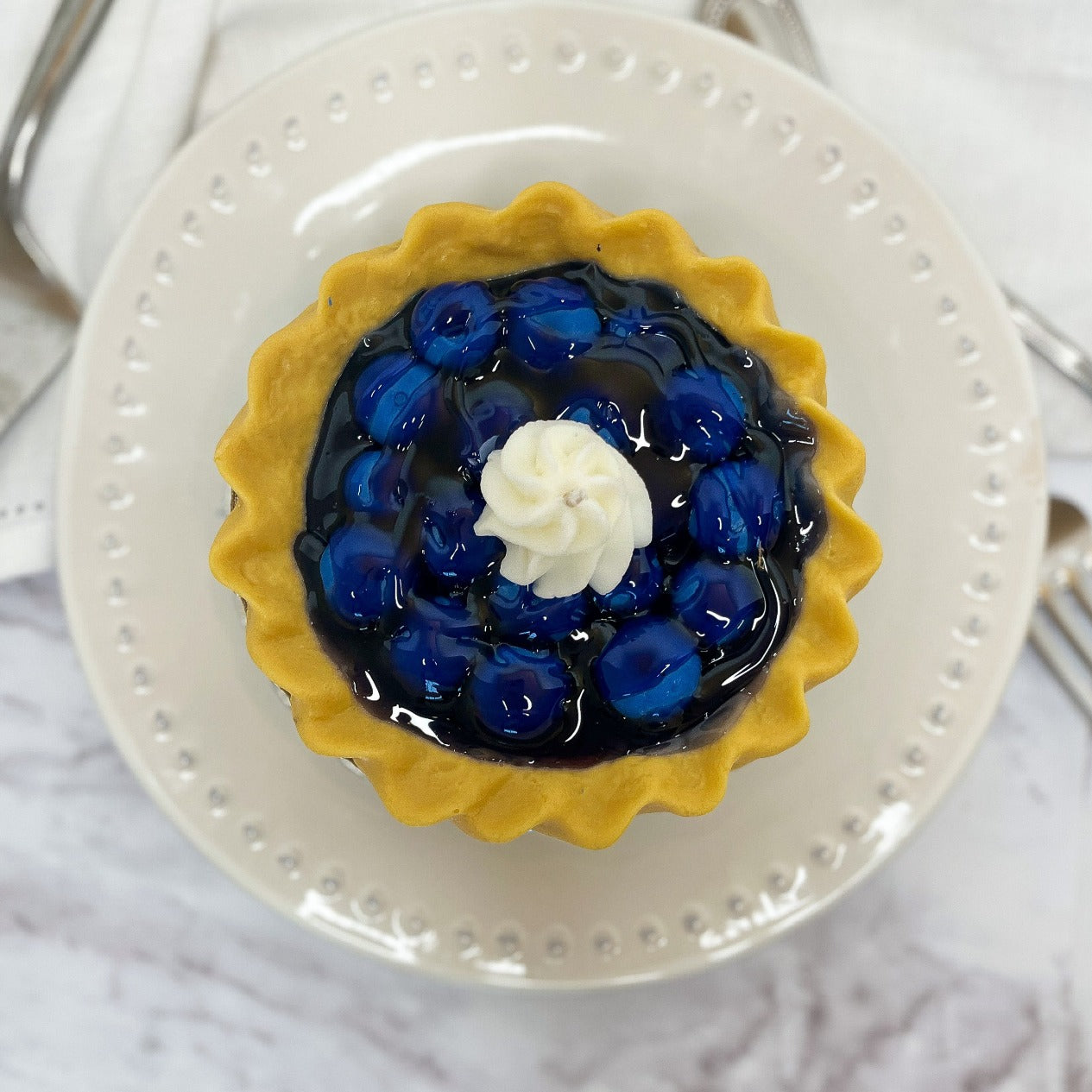 blueberry pie candle